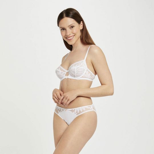 Soutien-gorge armature blanc Lina