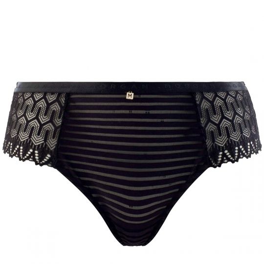 Shorty tanga noir Célia