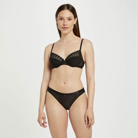 Slip noir Célia