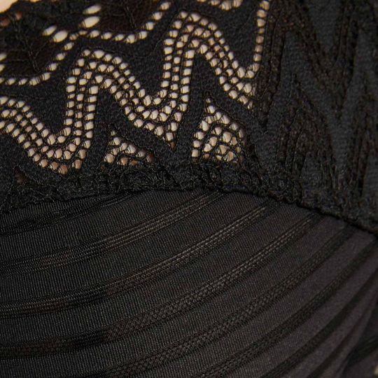 Soutien-gorge armature noir Célia