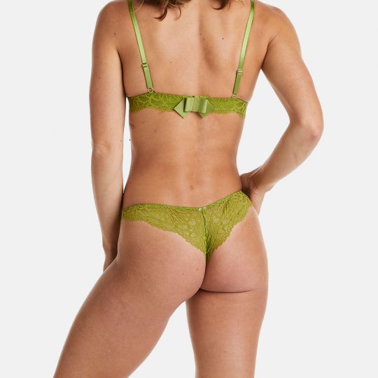 Tanga brésilien vert Fougère