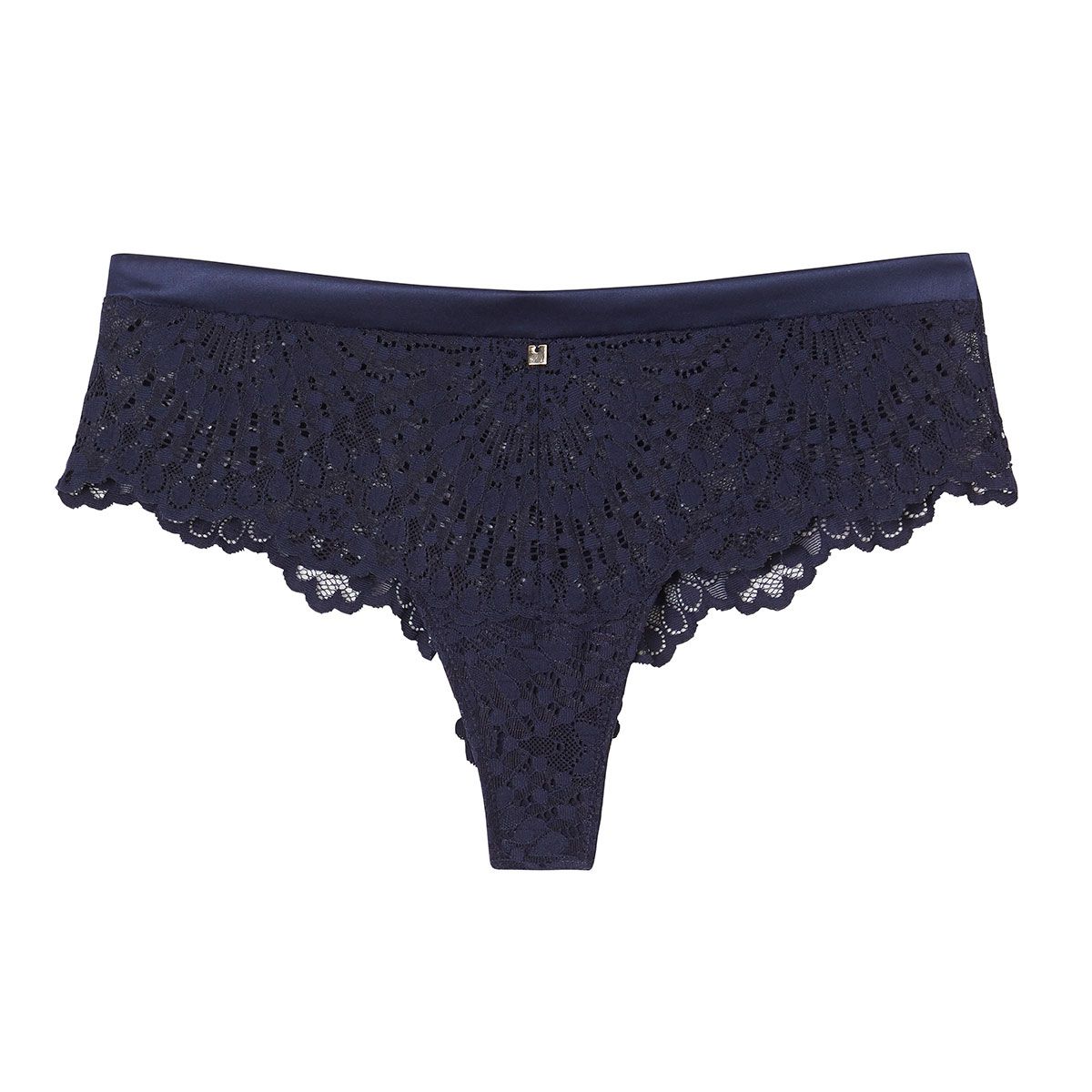 Shorty tanga bleu marine Ipomée - Pomm'Poire - Modalova