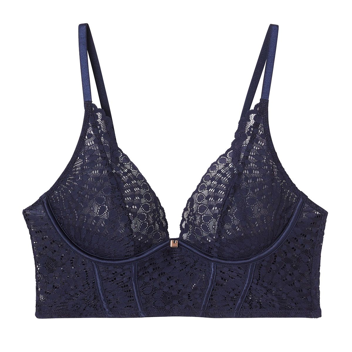 Soutien-gorge à armatures bleu marine Ipomée - Pomm'Poire - Modalova