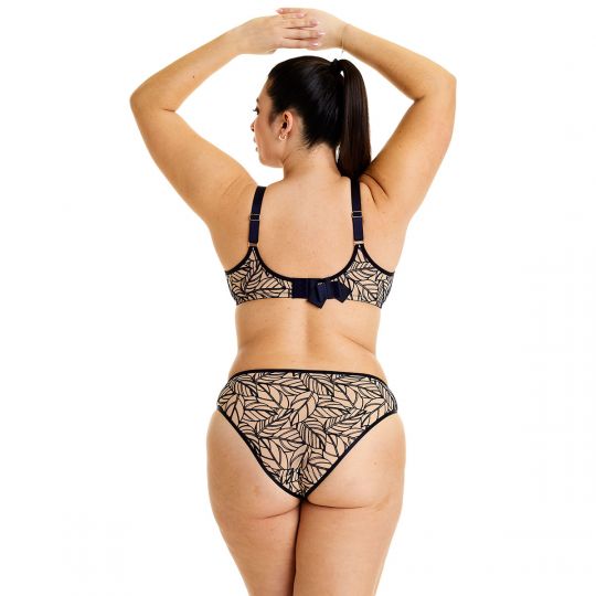 Soutien-gorge à armatures grand maintien bleu marine Myrtille