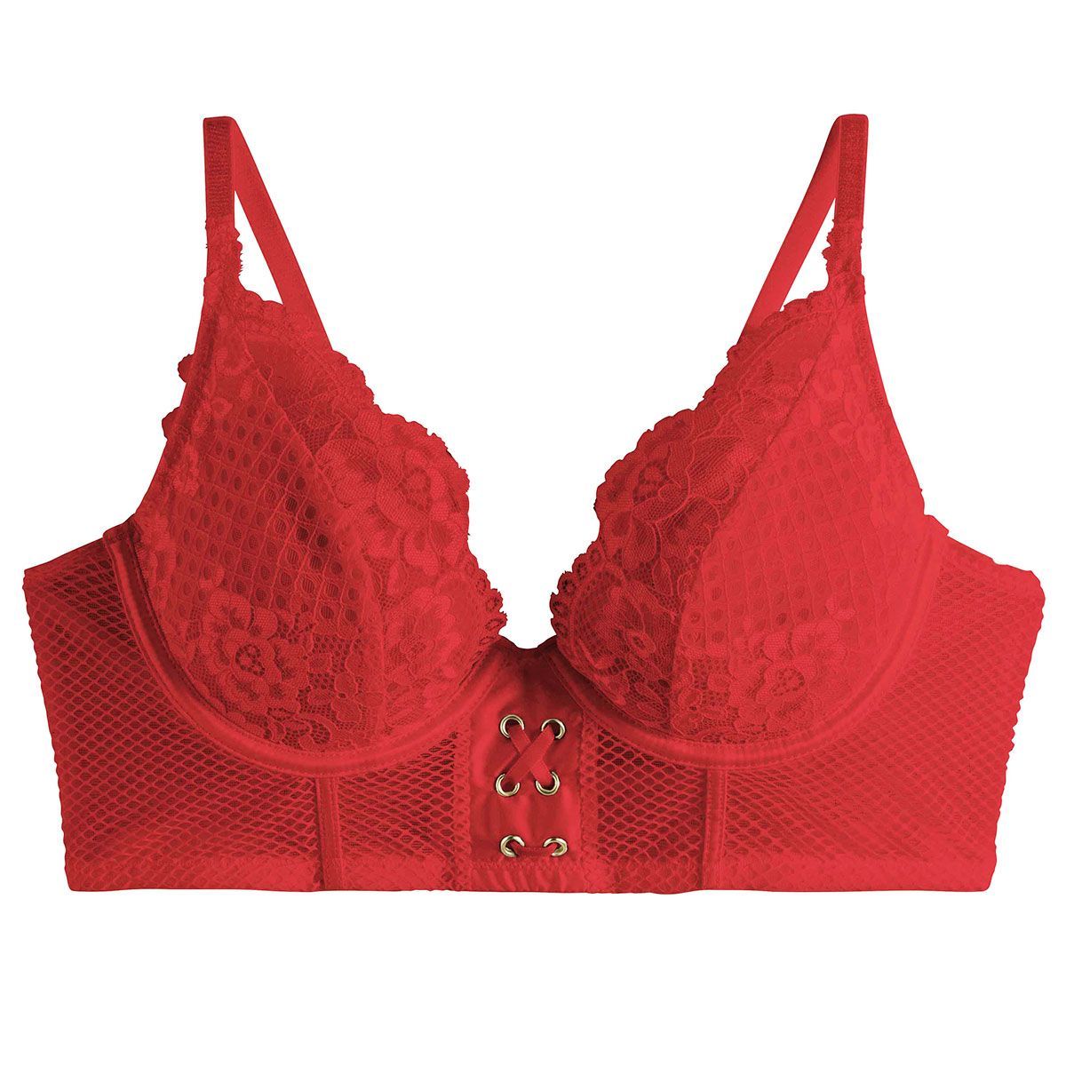 Soutien-gorge à armatures rouge Comic Strip