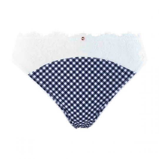 Slip grande taille bleu marine Embellie