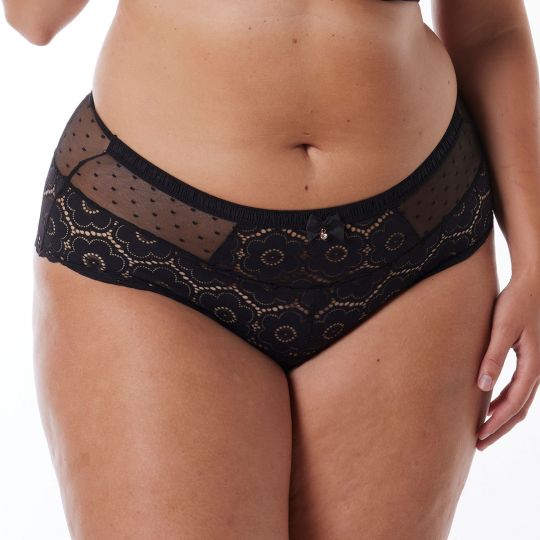 Shorty grande taille noir Affinité