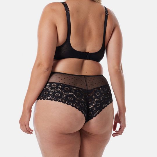 Shorty grande taille noir Affinité