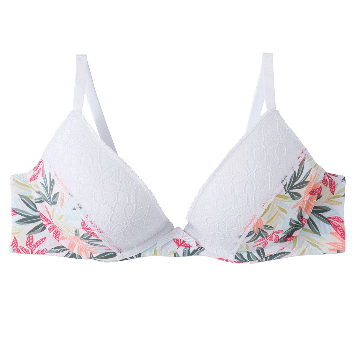 Soutien-gorge ampliforme coque moulée blanc Absinthe