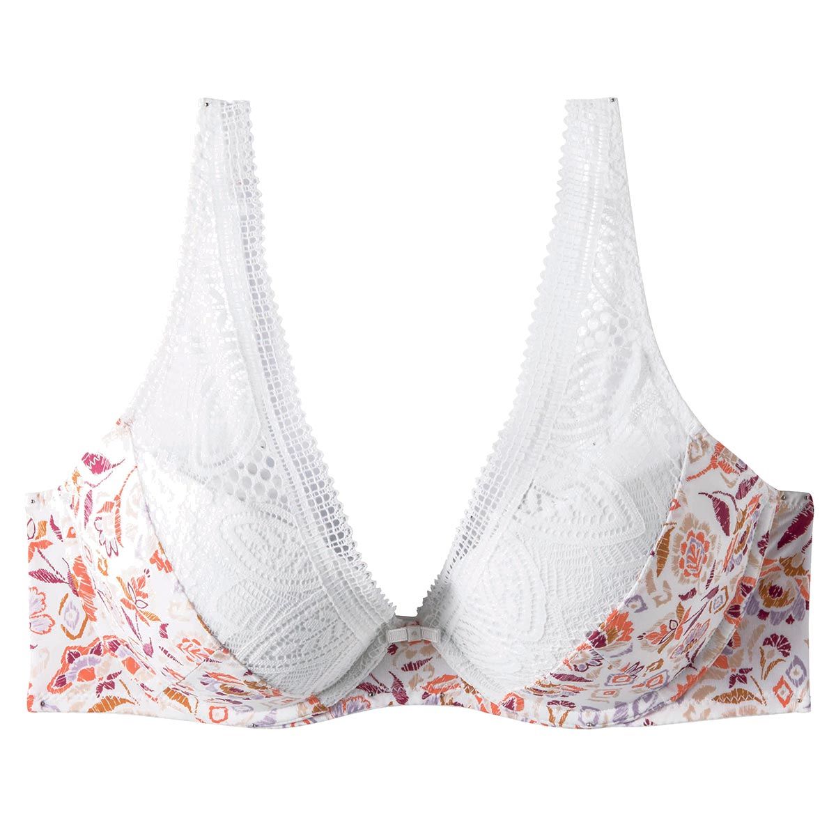 Soutien-gorge ampliforme coque moulée multico ivoire Etoile - Pomm'Poire - Modalova