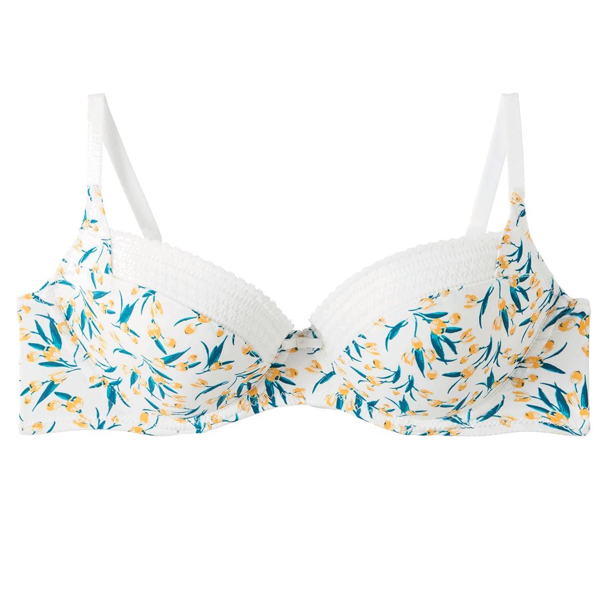 Soutien-gorge ampliforme coque moulée ivoire Ruche