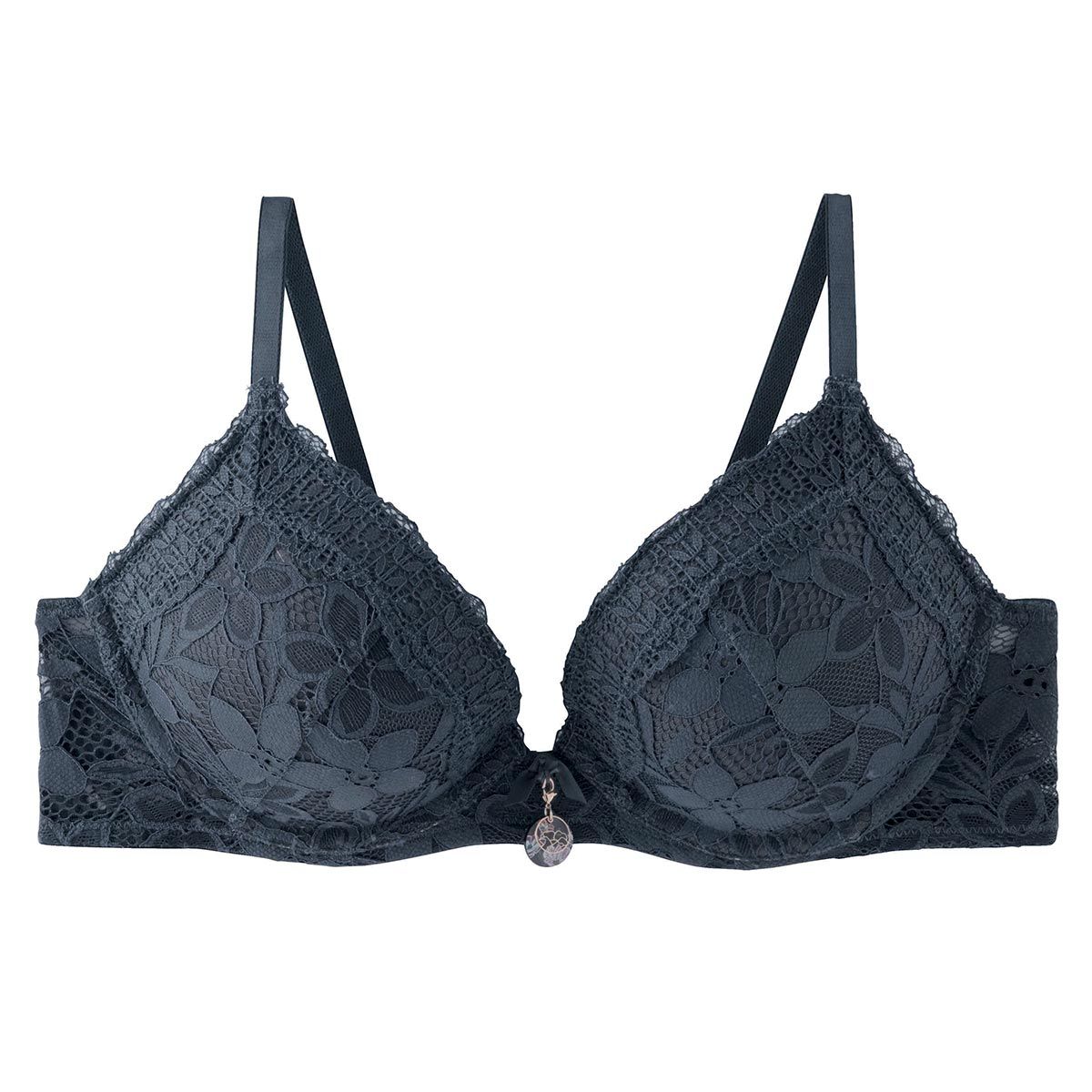 Soutien-gorge ampliforme coque moulée gris Tarot