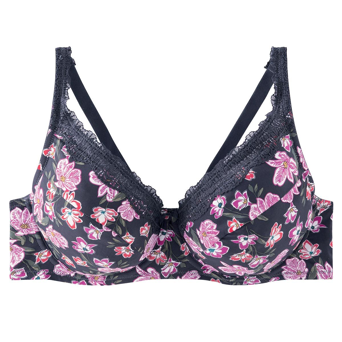 Pomm'Poire Soutien-gorge à armatures grand maintien multico gris Tarot