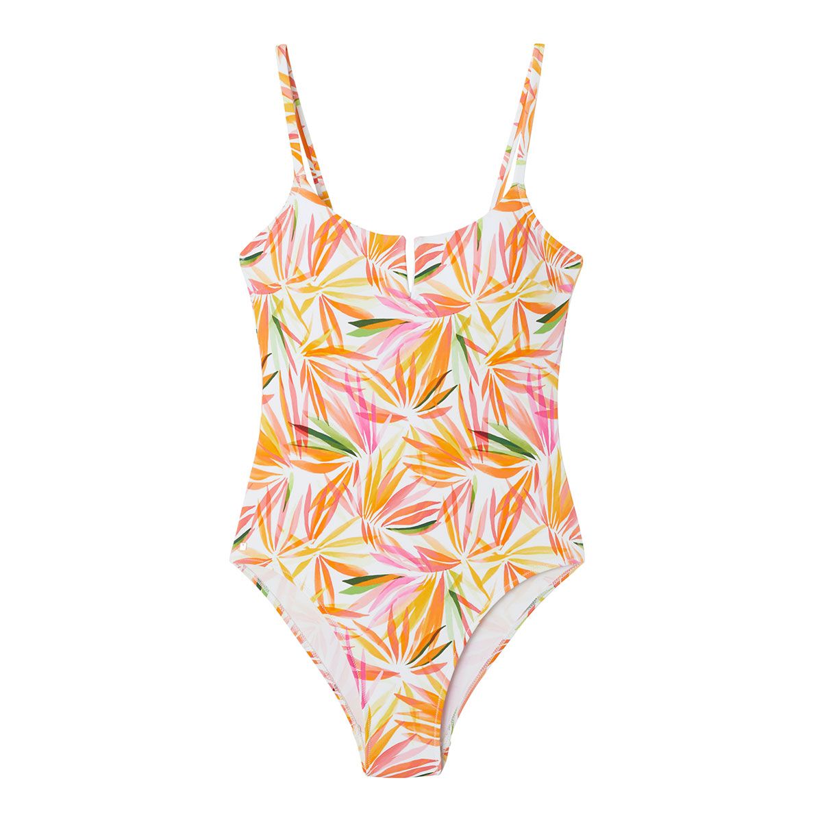 maillot de bain 1 pièce blanc bali