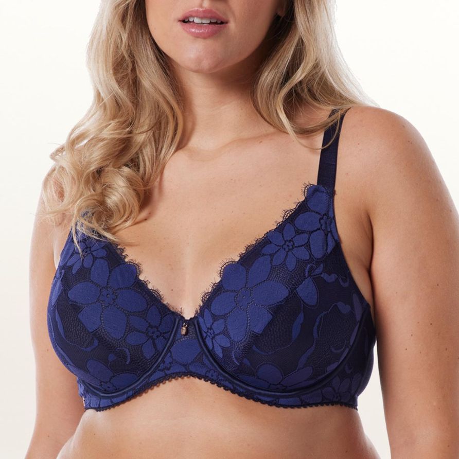 Soutien-gorge grand maintien bleu marine Backstage
