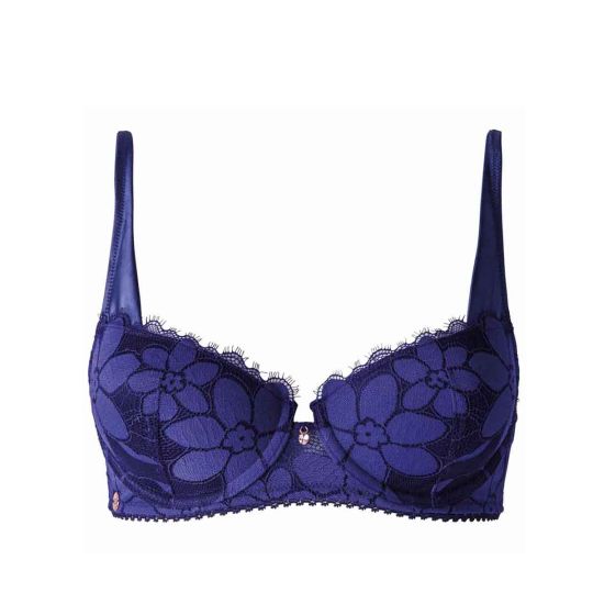 Soutien-gorge ampliforme coque moulée bleu marine Backstage