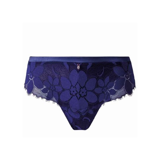 Shorty tanga bleu marine Backstage