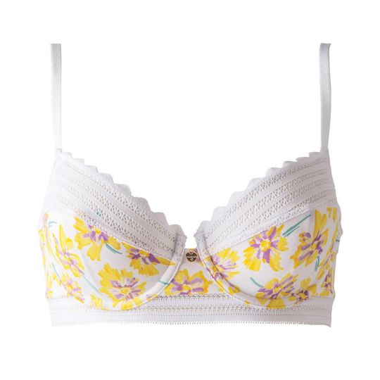 Soutien-gorge corbeille blanc Tina