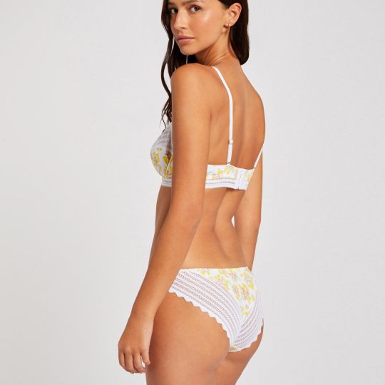 Soutien-gorge corbeille blanc Tina