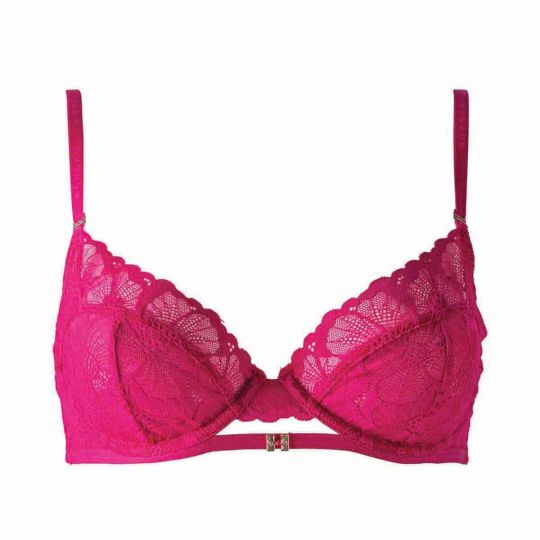 Soutien-gorge corbeille rose Ophélie