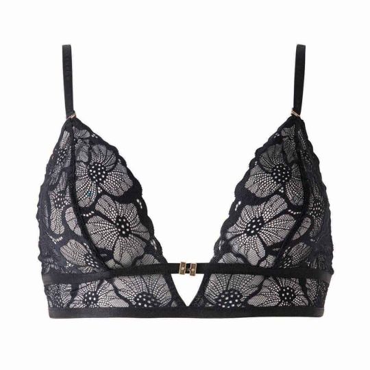 Soutien-gorge souple noir Ophélie