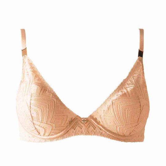 Soutien-gorge ampliforme coque moulée chair Nina