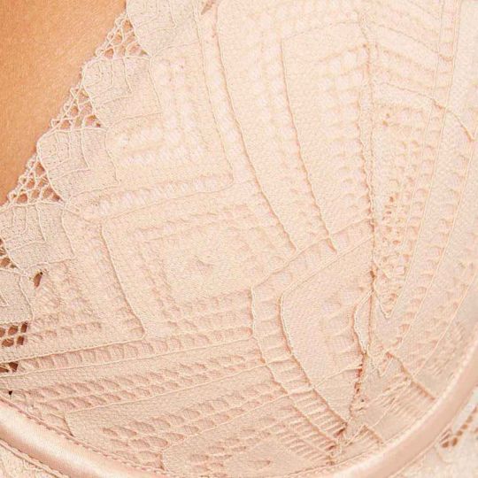 Soutien-gorge ampliforme coque moulée chair Nina