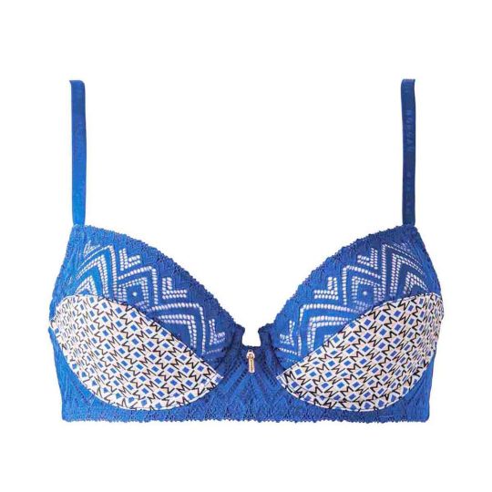 Soutien-gorge corbeille bleu Kim
