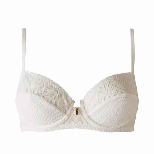 Soutien-gorge corbeille blanc Kim