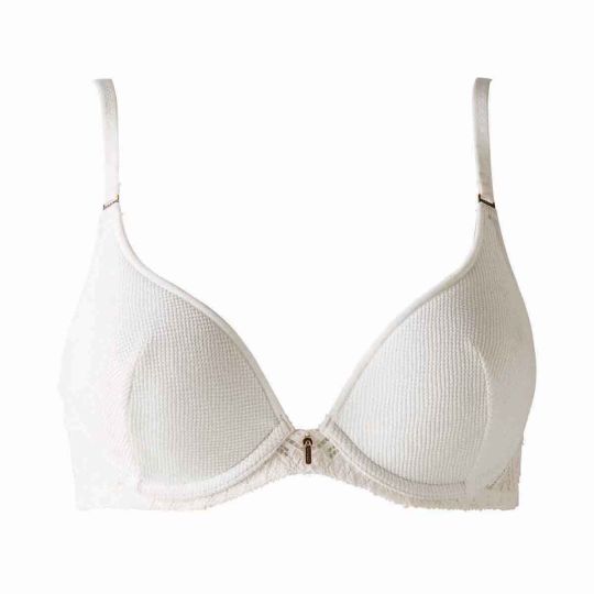 Soutien-gorge ampliforme coque moulée blanc Kim