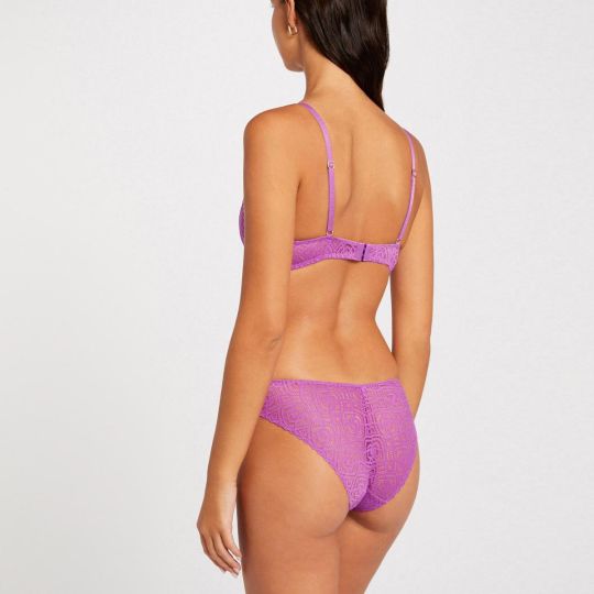Soutien-gorge corbeille violet Gwen