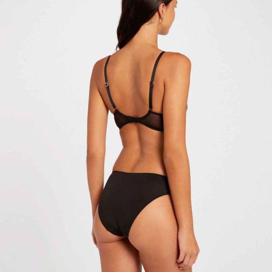 Soutien-gorge souple noir Capucine
