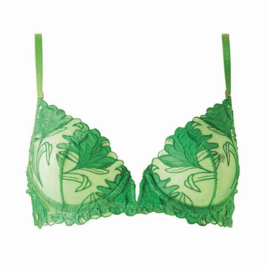 Soutien-gorge corbeille vert Capucine