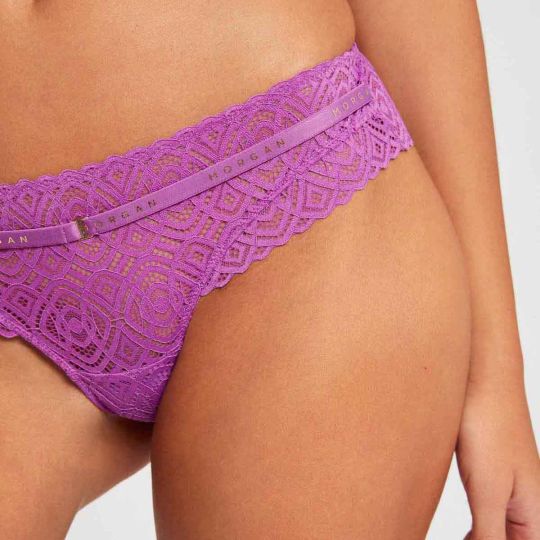 Shorty tanga violet Gwen
