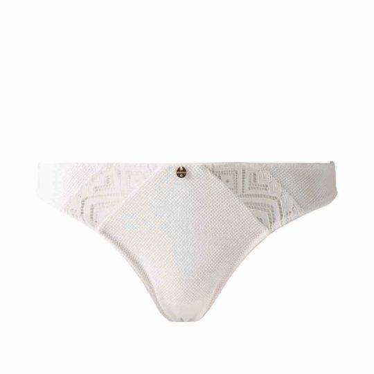 Tanga blanc Kim