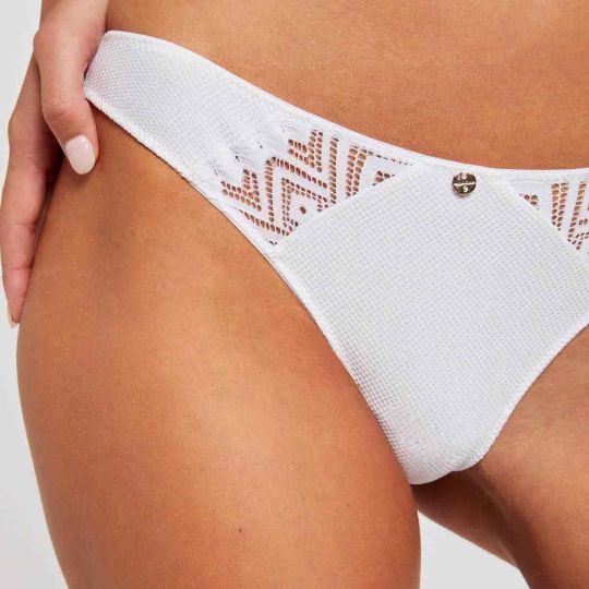 Tanga blanc Kim
