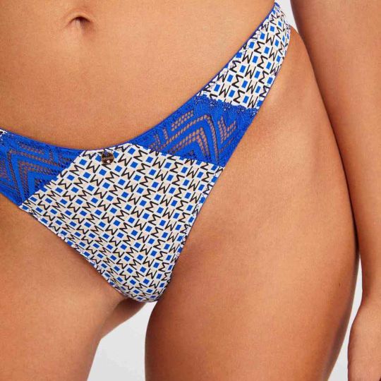 Tanga bleu Kim