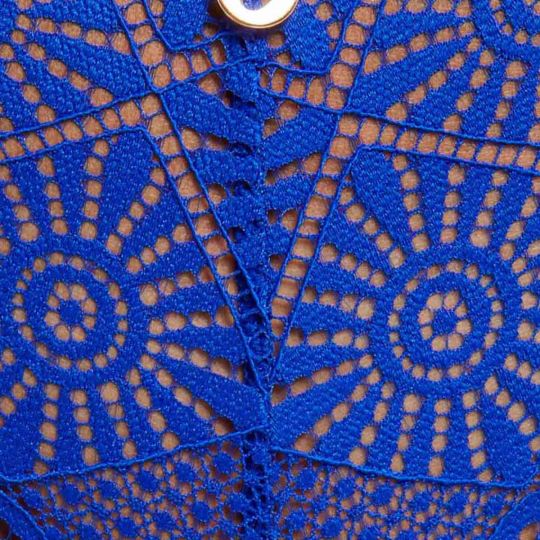 Shorty tanga bleu Lison