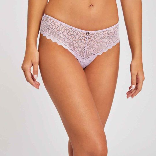 Shorty tanga parme Lison