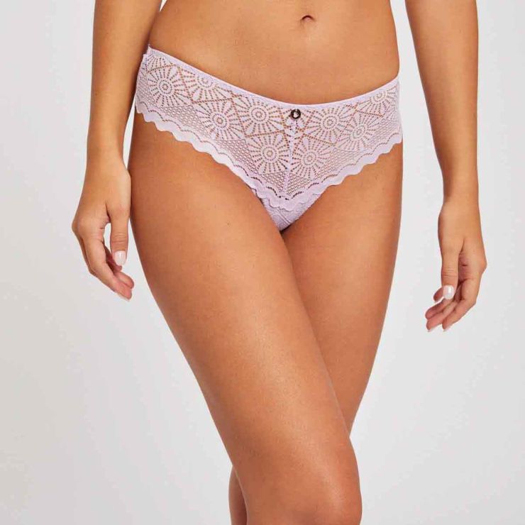 Shorty tanga parme Lison