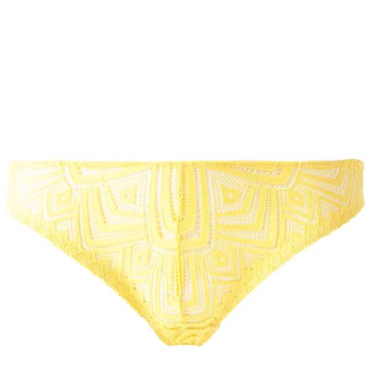 Tanga brésilien jaune Nina