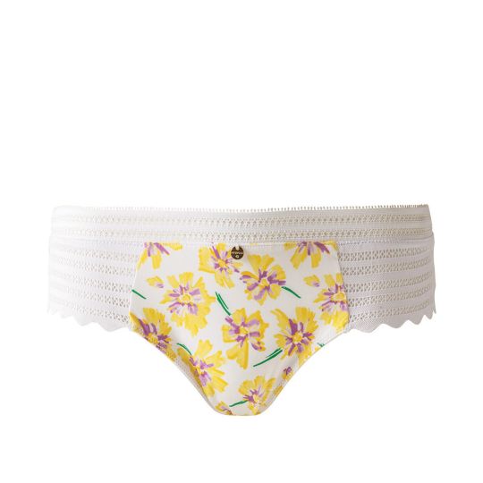 Shorty string blanc Tina