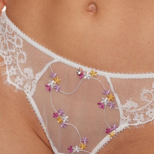 Tanga blanc Frenchy