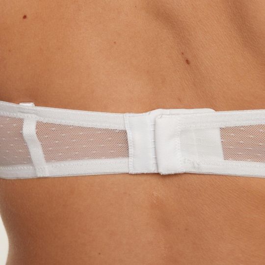 Soutien-gorge ampliforme coque moulée blanc Collection