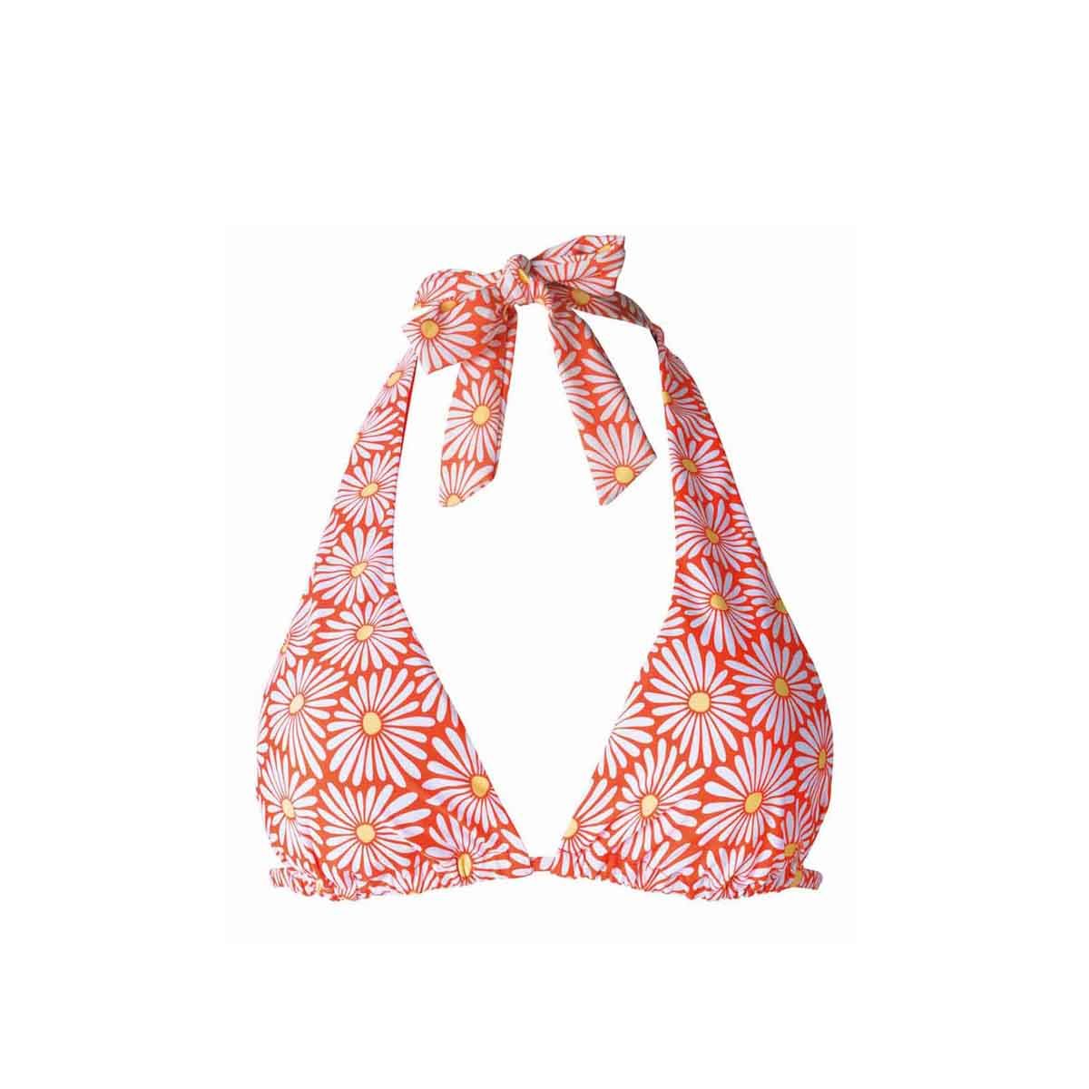 Haut de maillot de bain triangle orange Tournesol - Pomm'Poire - Modalova