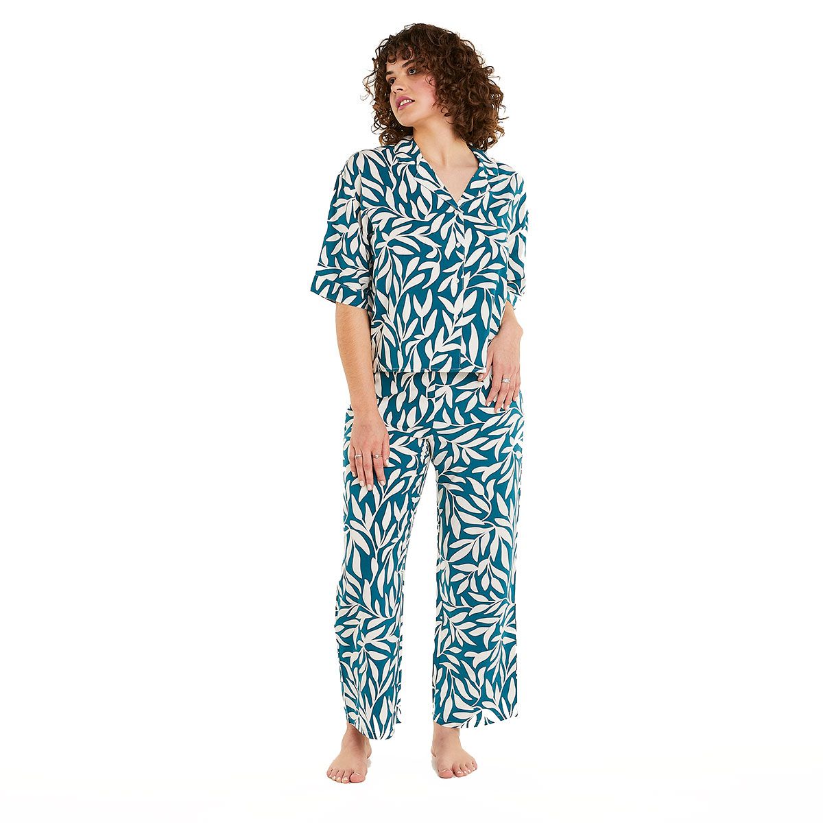 Pomm'Poire Chemise de pyjama bleue Nanaya