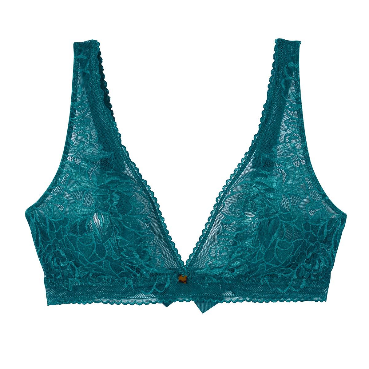 Soutien-gorge triangle sans armatures bleu Nanaya - Pomm'Poire - Modalova