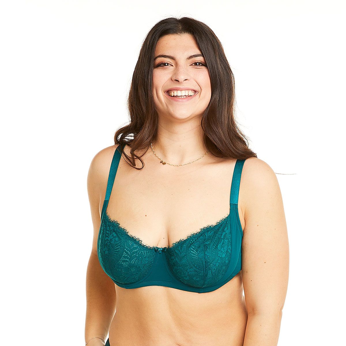 Pomm'Poire Soutien-gorge à armatures grand maintien vert Impériale