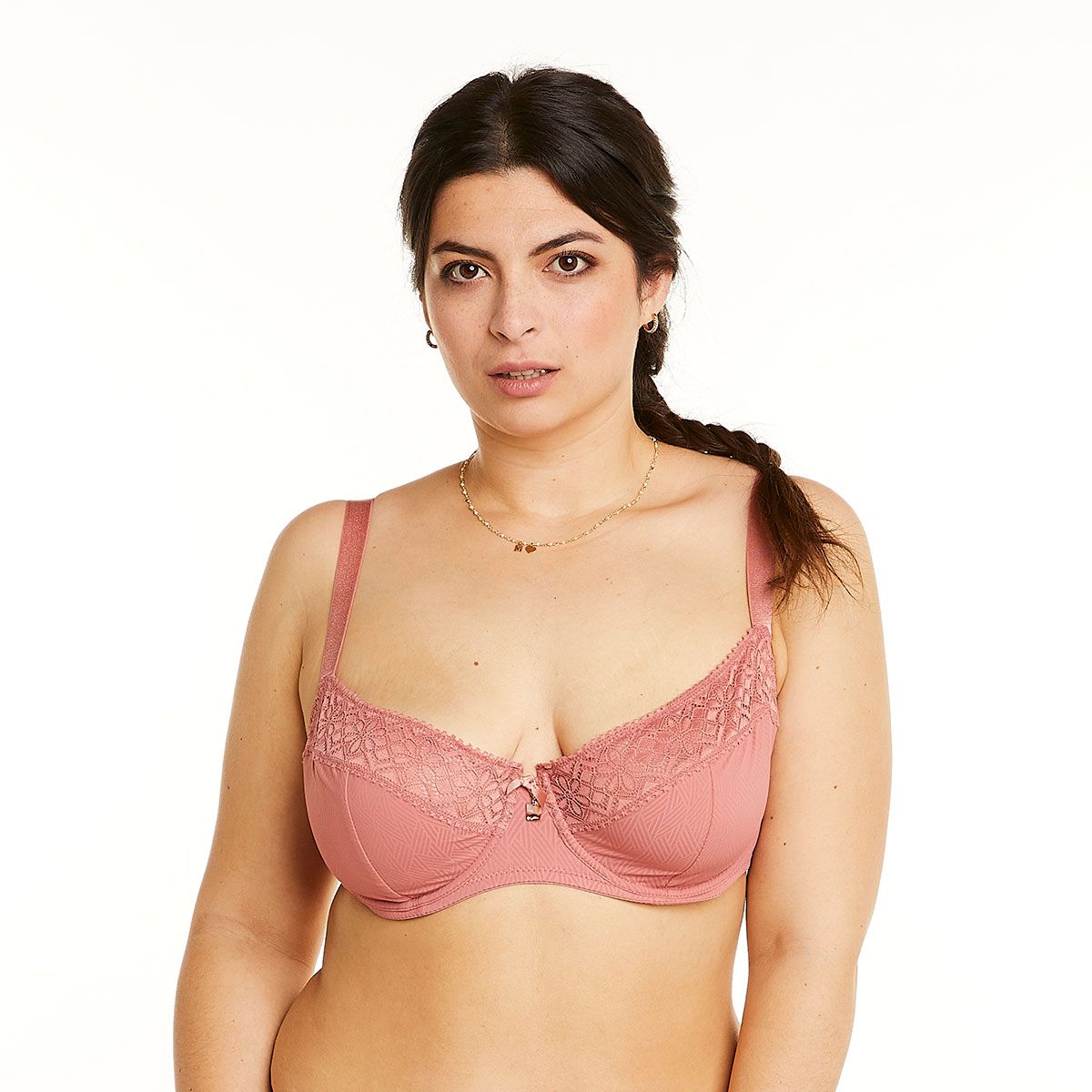 Pomm'Poire Soutien-gorge à armatures grand maintien terracotta Palanquin
