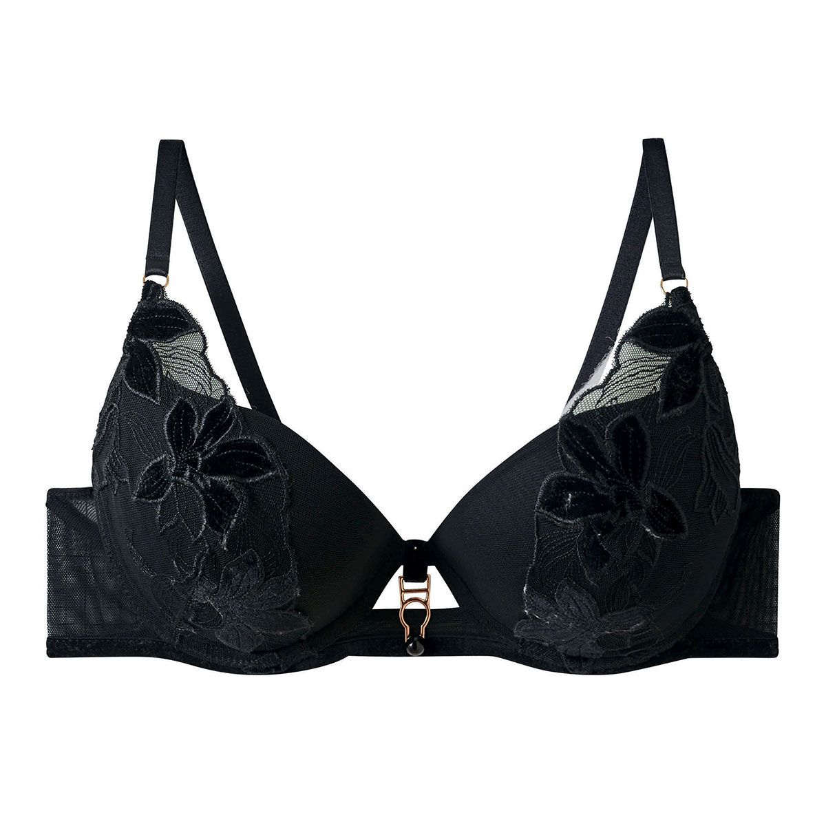 Soutien-gorge ampliforme coque moulée puh-up noir Rafale - Pomm'Poire - Modalova